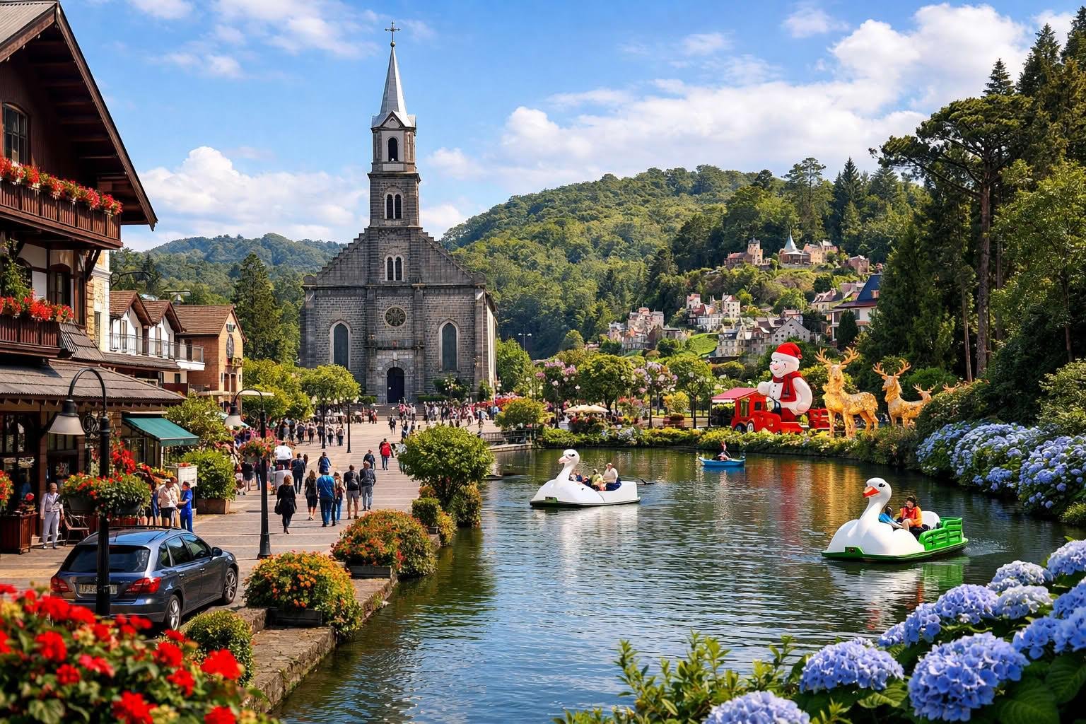 Gramado é um dos destinos mais visitados do Brasil. Veja preços, atrações gratuitas, gastronomia e as melhores épocas para viajar gastando menos.