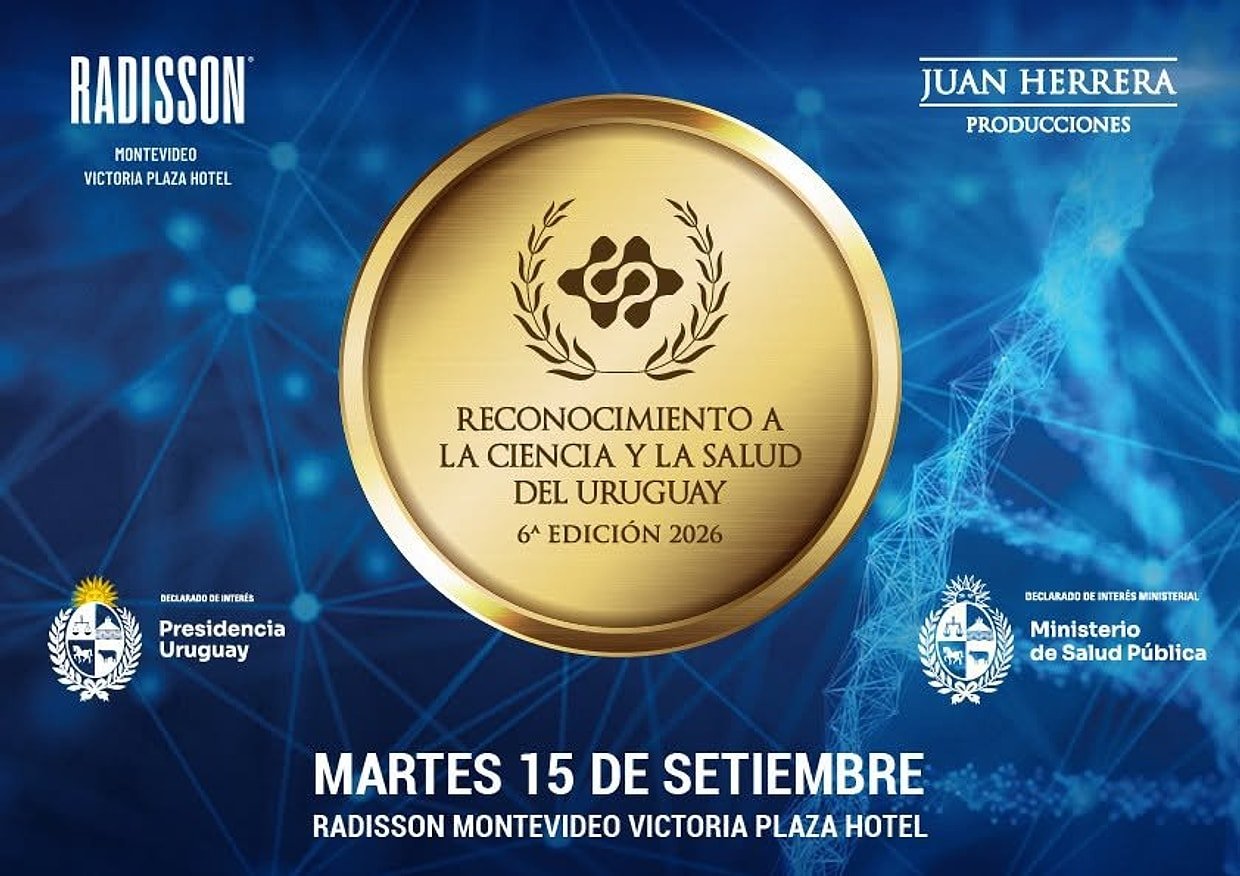 Gala en Reconocimiento a la Ciencia y la Salud del Uruguay en Montevideo