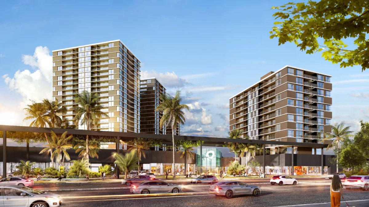 Render de Aventura Shopping en Sayago, Montevideo